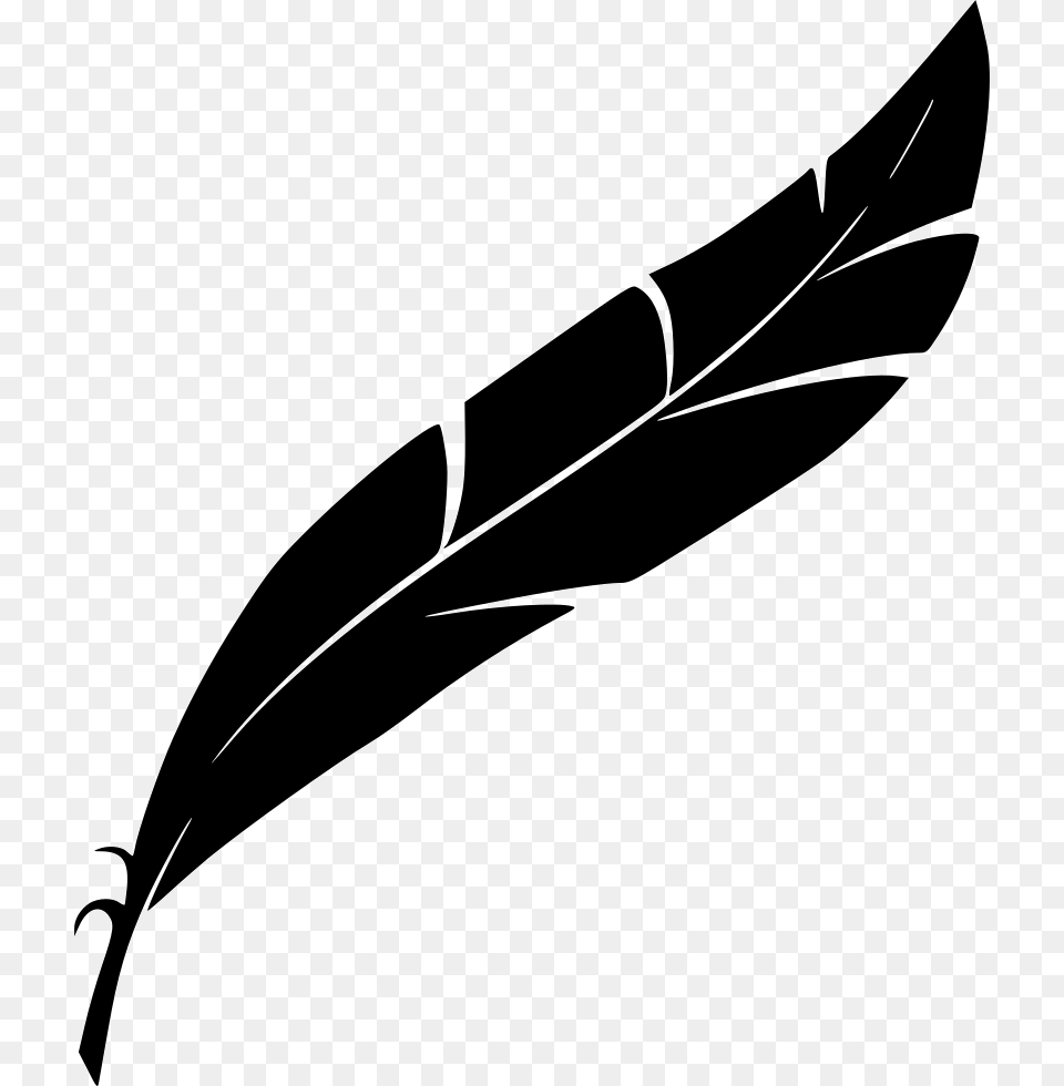 Feather Icon, Leaf, Plant, Blade, Dagger Free Png Download