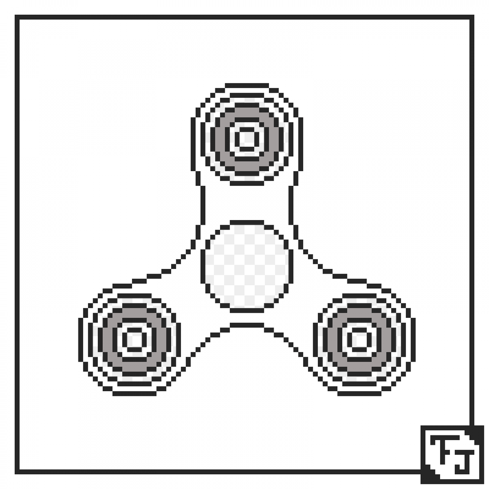 Free Fidget Spinner Templates, Person Png