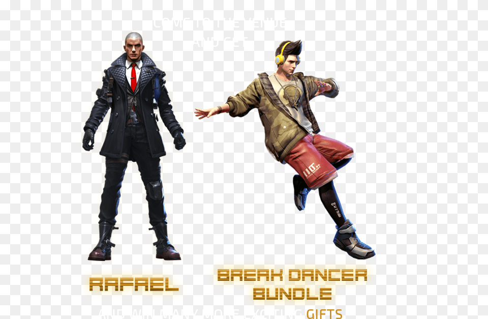Free Fire Character, Clothing, Coat, Jacket, Adult Png Image