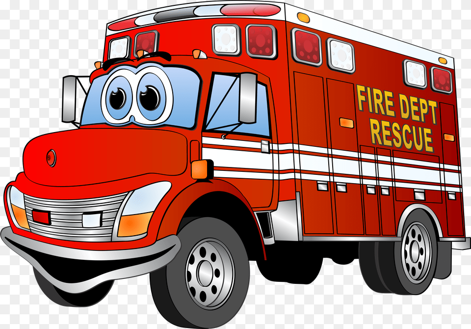 Fire Engine Download Cartoon Fire Truck Clip Art, Transportation, Vehicle, Machine, Wheel Free Transparent Png