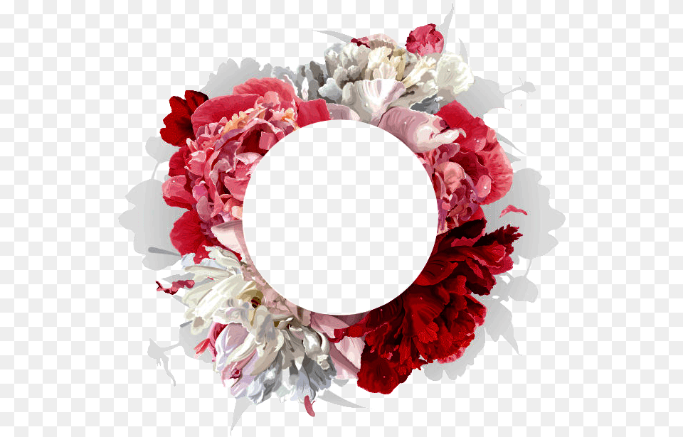 Floral Frame Konfest Red Flower Background, Plant, Carnation, Ping Pong, Ping Pong Paddle Free Transparent Png