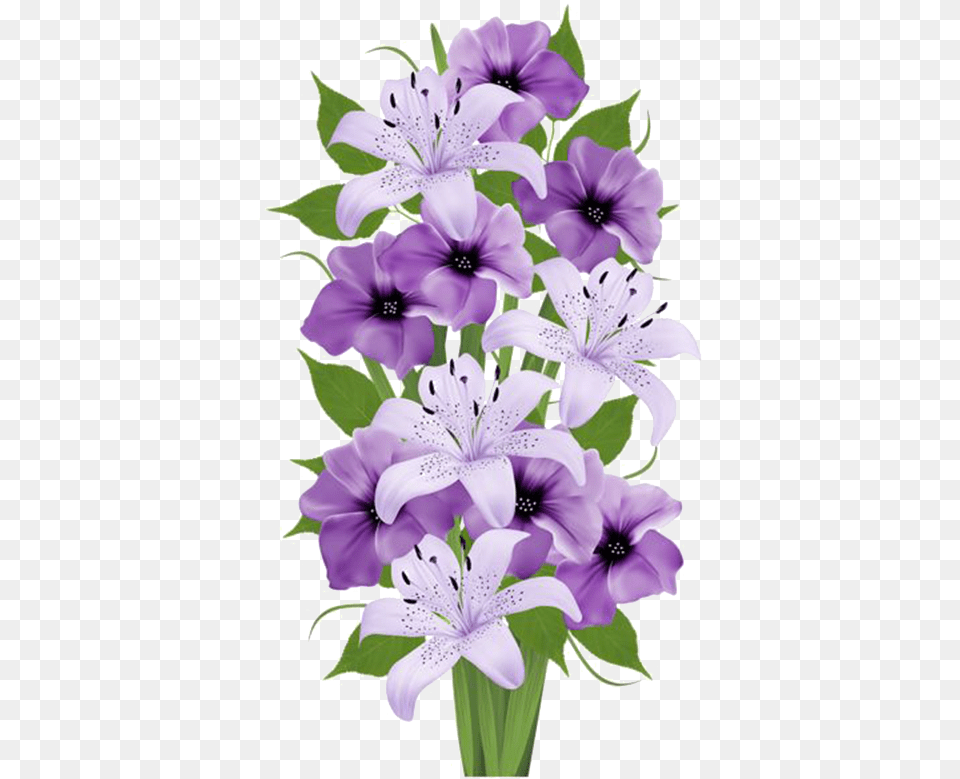 Free Flower Clipart Background Images Flower Full Hd, Anther, Plant, Purple, Petal Png