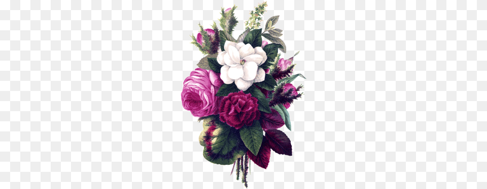 Flower Clipart Vintage Flowers Purple, Art, Floral Design, Flower Arrangement, Flower Bouquet Free Png Download