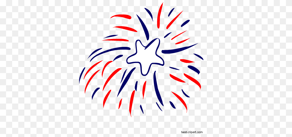 Free Fourth Of July Clip Art And Graphics, Fireworks, Person, Symbol, Star Symbol Png