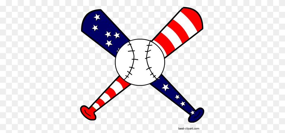 Fourth Of July Clip Art And Graphics, Baseball, Baseball Bat, Sport, People Free Png Download