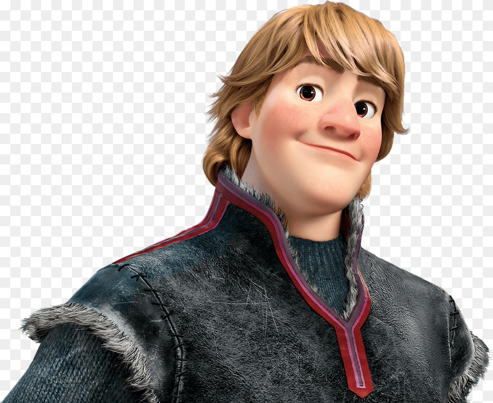 Free Frozen Clip Art Kristoff Frozen, Clothing, Coat, Person, Jacket Png