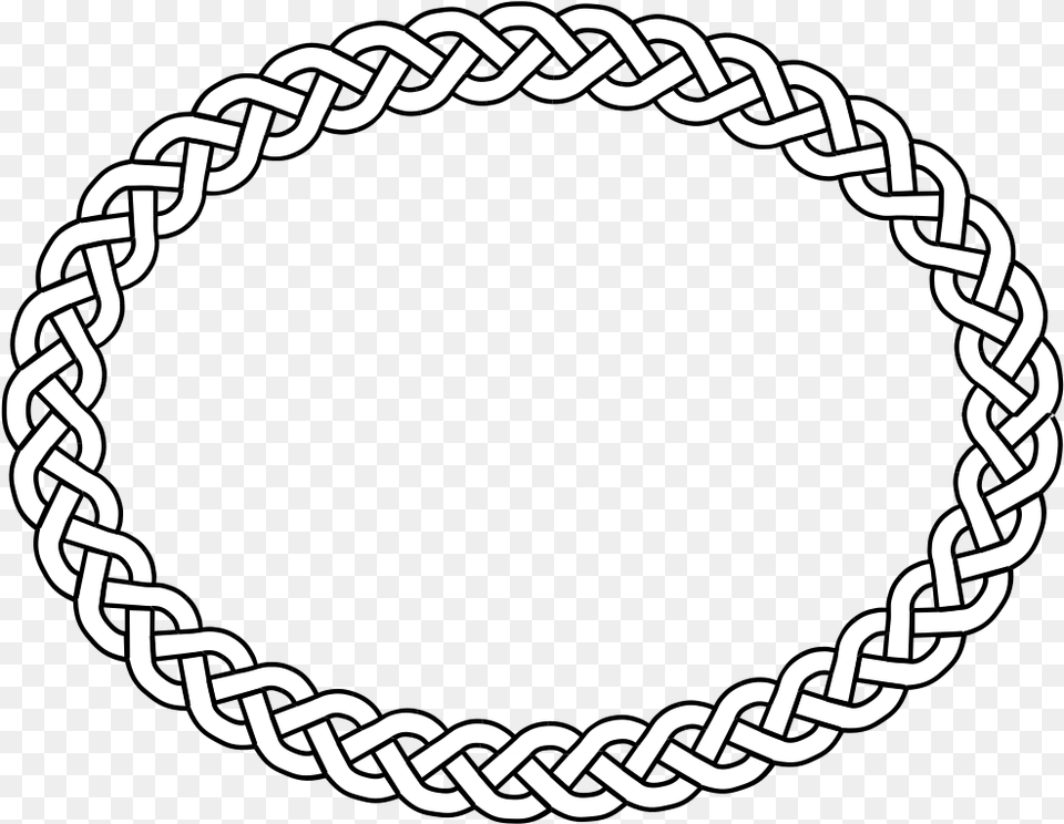 Geometric Border Cliparts Celtic Knot Circle, Accessories, Bracelet, Jewelry, Oval Free Png