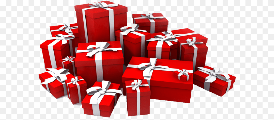 Free Gifts Transparent Red Gift Box Png