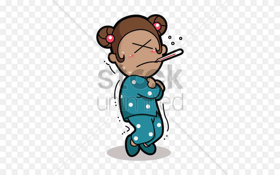 Girl Shivering Vector Image, Baby, Person Free Transparent Png