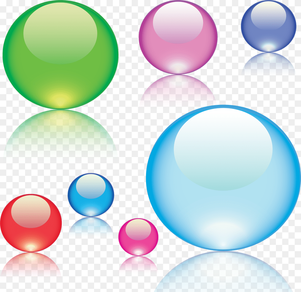 Free Glass Balls Vector Marble Clipart, Balloon, Sphere Png Image