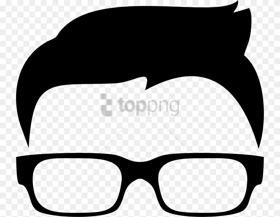 Free Glasses Frames With Transparent Glasses Frames Clip Art, Accessories, Stencil Png