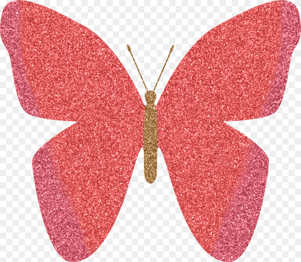 Glitter Butterfly Clipart Pink Pink Sparkle Butterfly, Appliance, Ceiling Fan, Device, Electrical Device Free Png Download