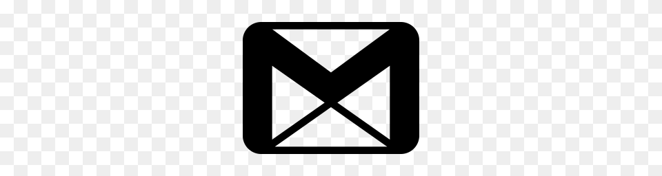 Gmail Icon Formats, Gray Free Png Download