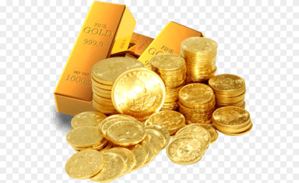 Gold Coins Falling Image With Transparent Mcks Kriyashakti, Treasure Free Png Download