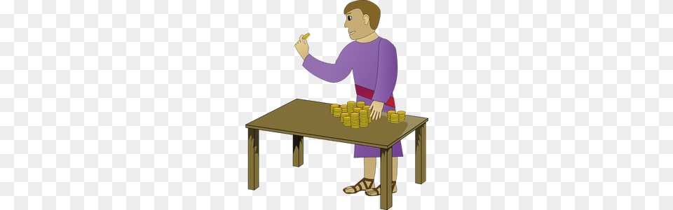 Gold Coins Vector, Furniture, Table, Baby, Person Free Transparent Png