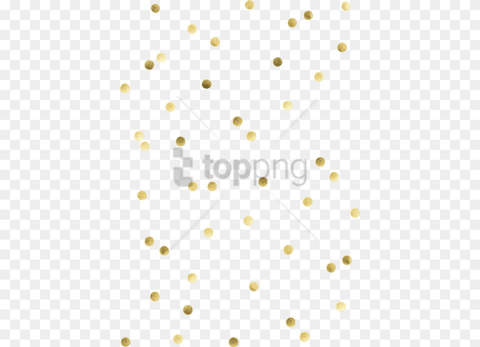 Free Gold Confetti Image With Transparent Polka Dot, Paper, Pattern Png