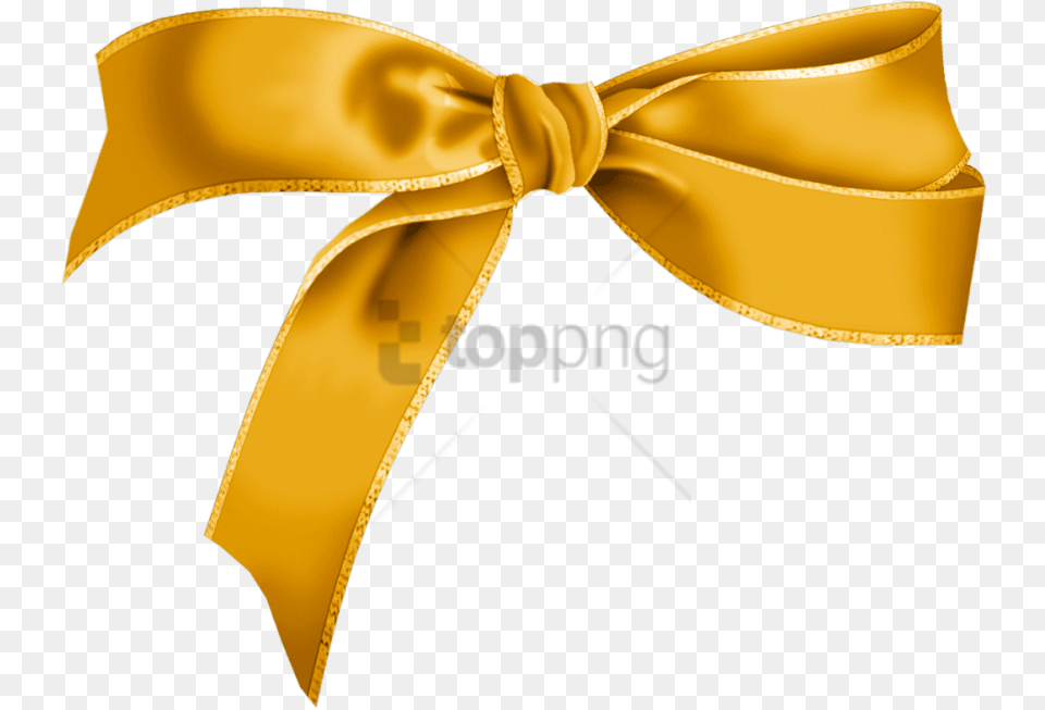Gold Gift Bow Image Bow Gold Ribbon, Accessories, Formal Wear, Tie, Bow Tie Free Transparent Png
