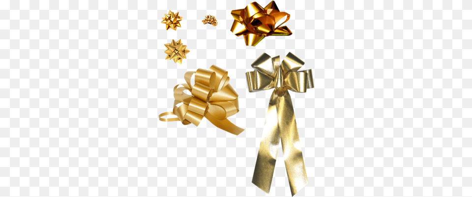 Free Gold Ribbon U0026 Bow Set Psd Vector Graphic Vectorhqcom Ribbon, Adult, Bride, Female, Person Png Image