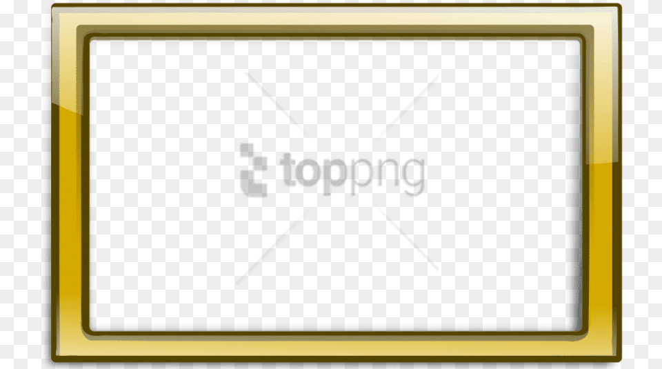 Gold Vector Border With Transparent, Blackboard, Computer Hardware, Electronics, Hardware Free Png