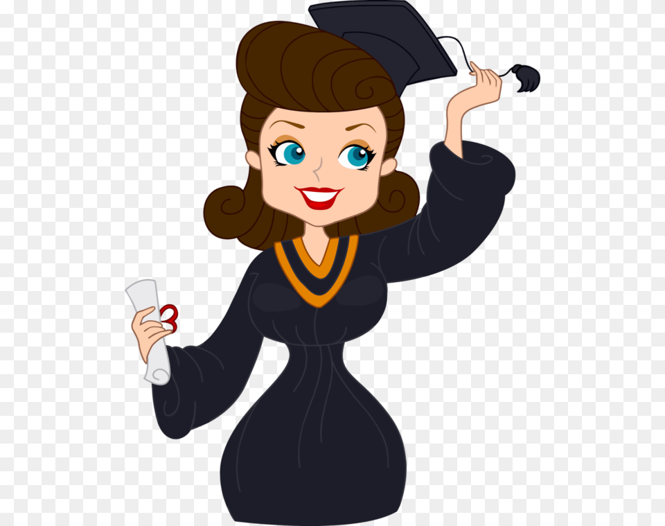 Free Graduation Clipart, People, Person, Baby, Photography Png Image