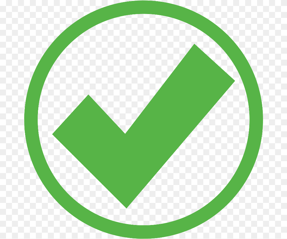 Green Check Mark Download Clip Art Green Check Mark, Symbol, Disk Free Transparent Png