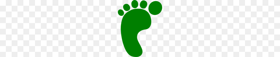 Free Green Clipart Green Icon, Footprint Png Image