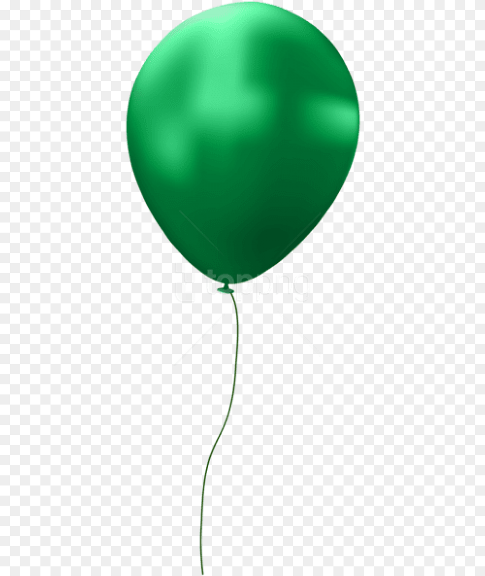 Green Single Balloon Images Background Green Balloon Free Transparent Png