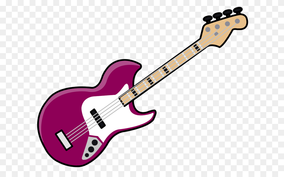 Guitar Clip Art, Bass Guitar, Musical Instrument Free Png