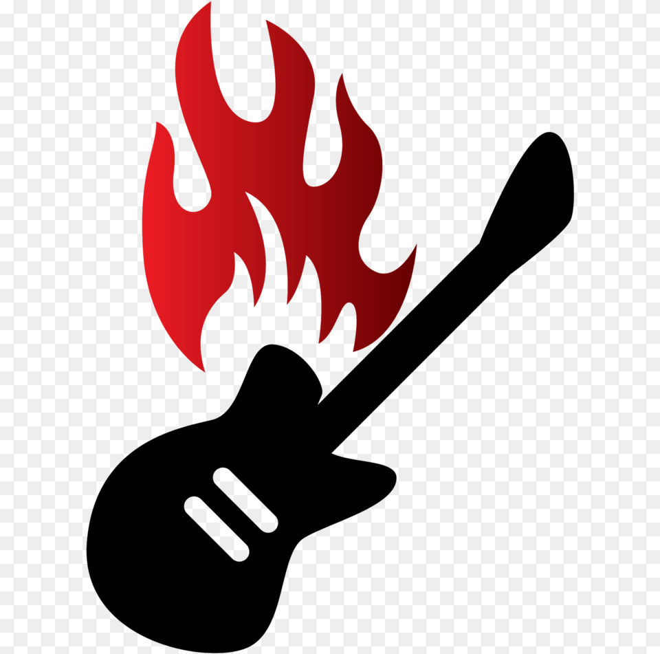 Guitar Language, Fire, Flame, Logo Free Png