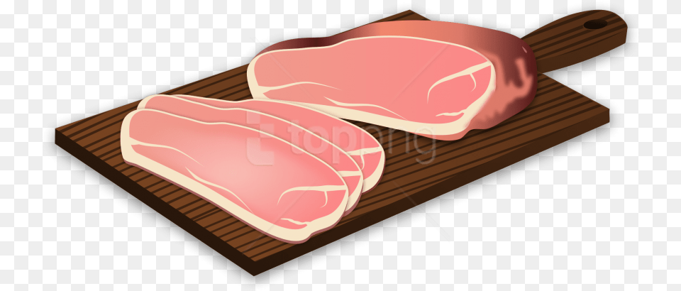 Free Ham Transparent Cartoon Slices Of Ham, Food, Meat, Pork, Smoke Pipe Png Image