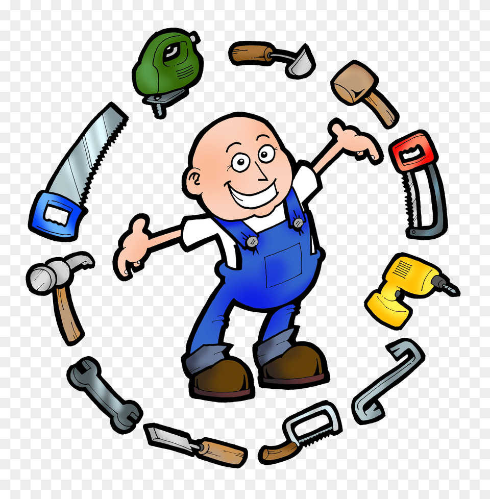 Handyman Logos Group, Baby, Person, Face, Head Free Png Download