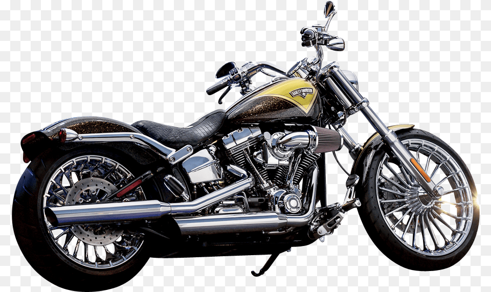 Harley Davidson Motorcycle Bike Harley Davidson Softail Breakout Cvo, Spoke, Machine, Motor, Vehicle Free Png Download