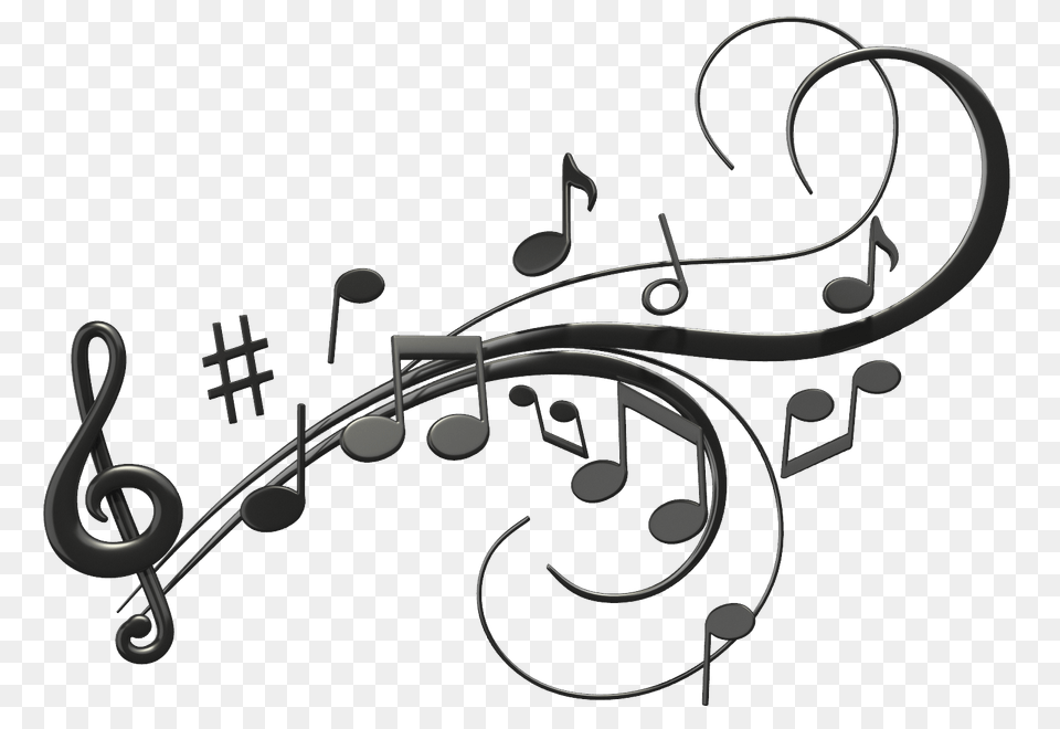 Hd Of Music Notes Hd Of Music Notes, Art, Floral Design, Graphics, Pattern Free Transparent Png