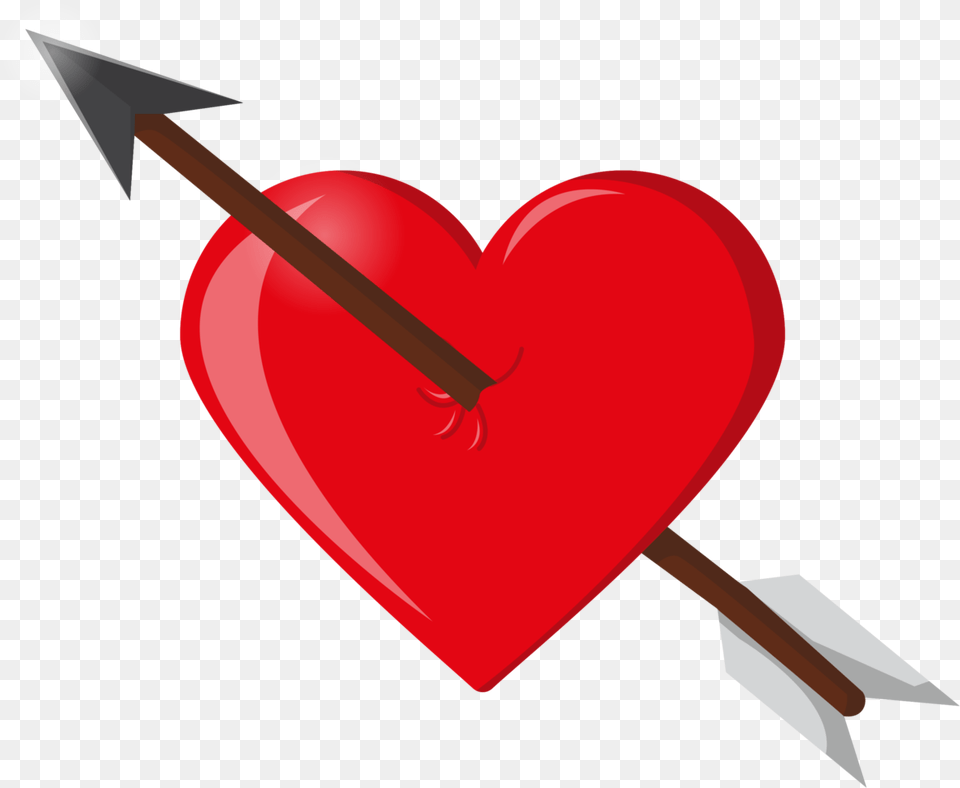 Free Heart Arrow With Transparent Background Love With Arrow, Weapon Png