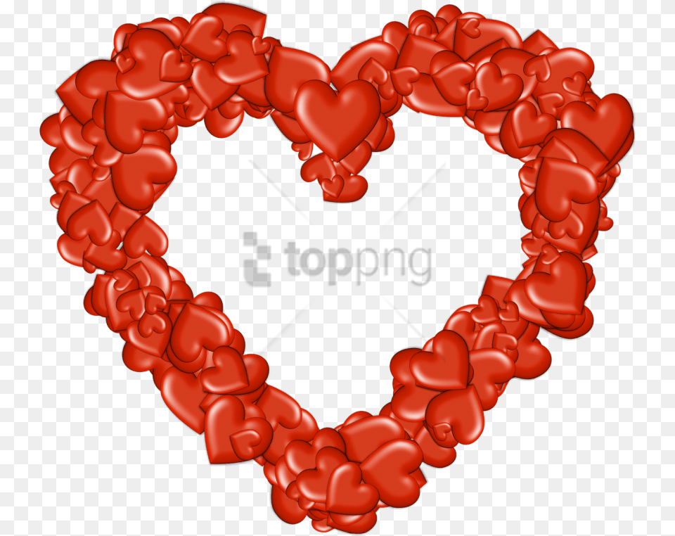 Free Heart Made Of Hearts Images Background Portable Network Graphics, Dynamite, Weapon Png Image