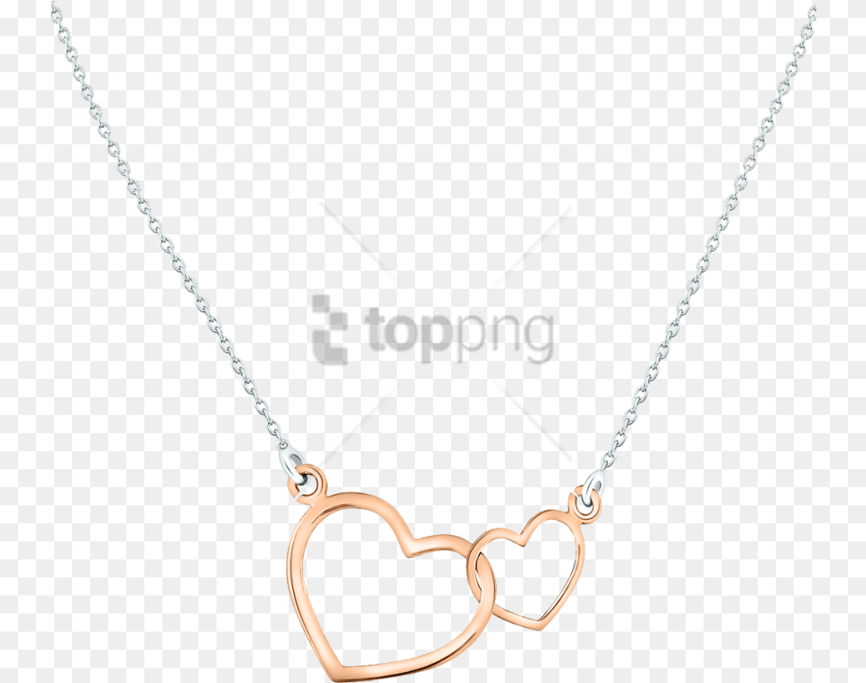 Heart Necklace With Heart Necklace, Accessories, Jewelry, Pendant Free Transparent Png