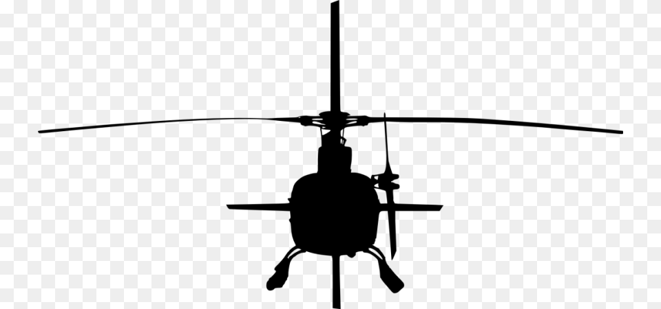 Free Helicopter Front View Silhouette Images Helicopter Front Vector, Aircraft, Transportation, Vehicle Png