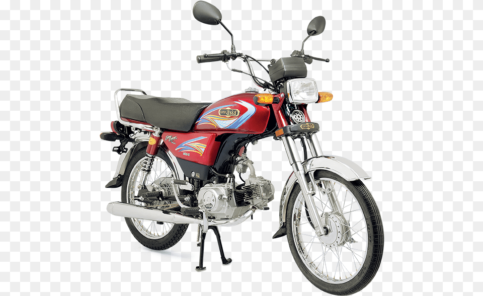 Hero Bike Crown 70 Price In Pakistan, Machine, Motorcycle, Spoke, Transportation Free Transparent Png