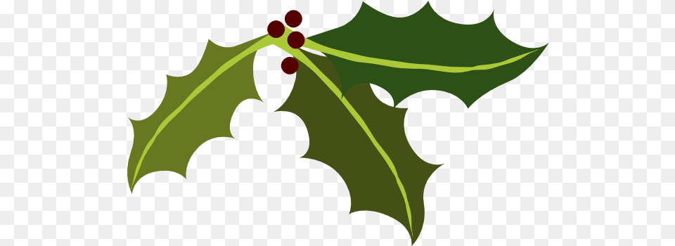 Holly Leaf Clip Christmas Symbols Clipart, Plant, Person, Tree, Flower Free Png Download