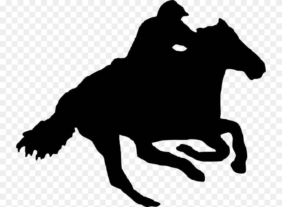 Horse Riding Silhouette Race Silhouette Transparent Horse, Animal, Canine, Dog, Mammal Free Png