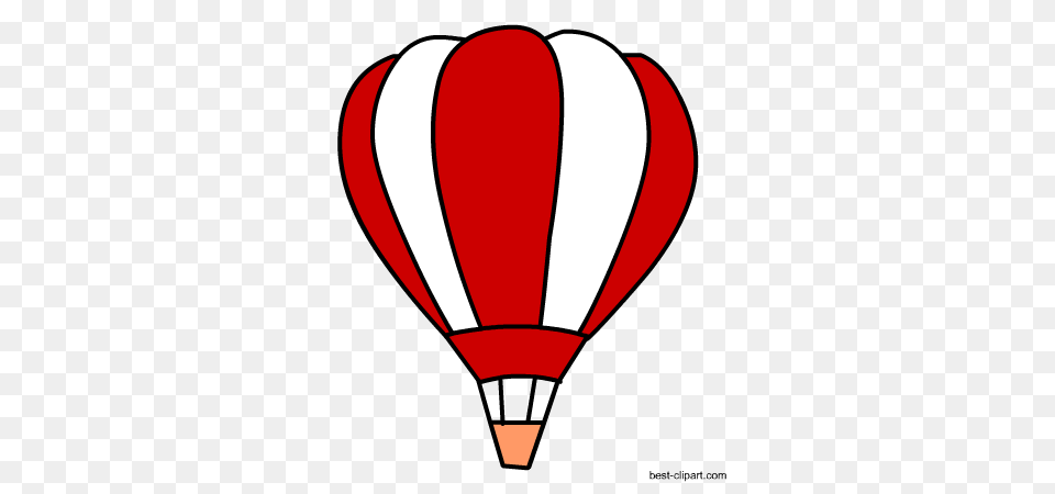 Free Hot Air Balloon Clip Art, Aircraft, Hot Air Balloon, Transportation, Vehicle Png