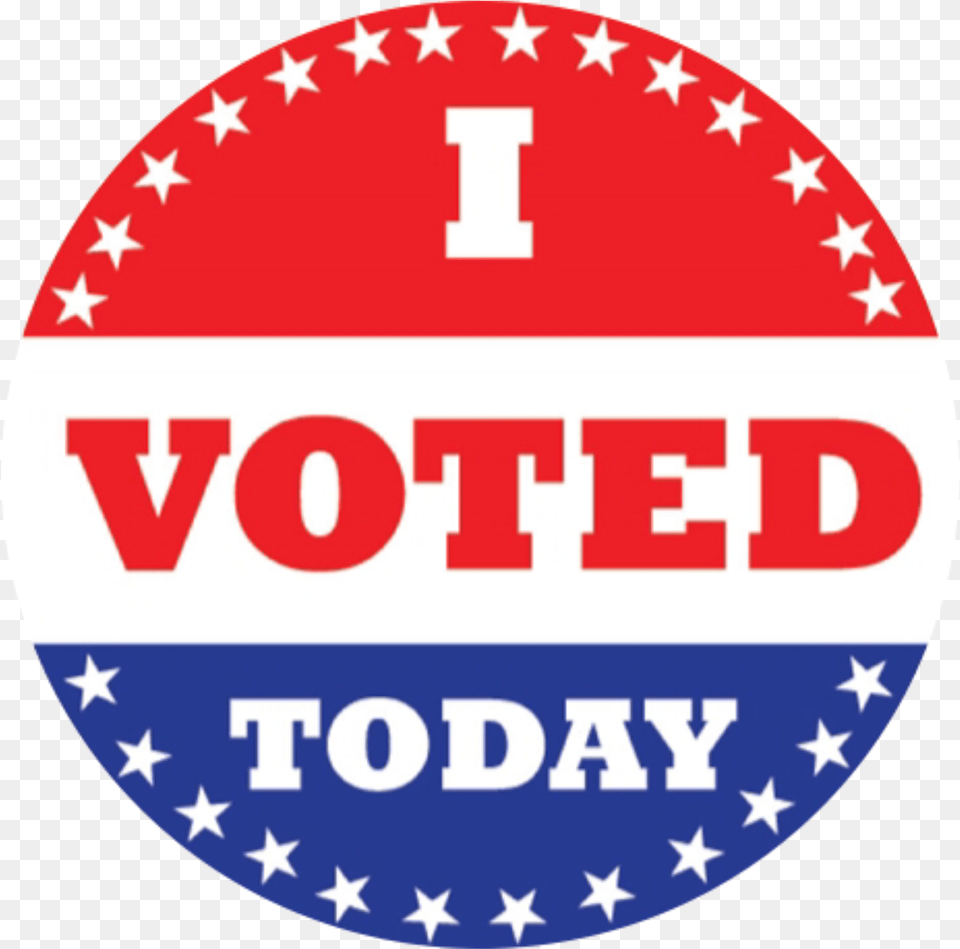 Free I Voted Sticker With No Transparent I Voted Sticker, Logo, Badge, Symbol Png Image