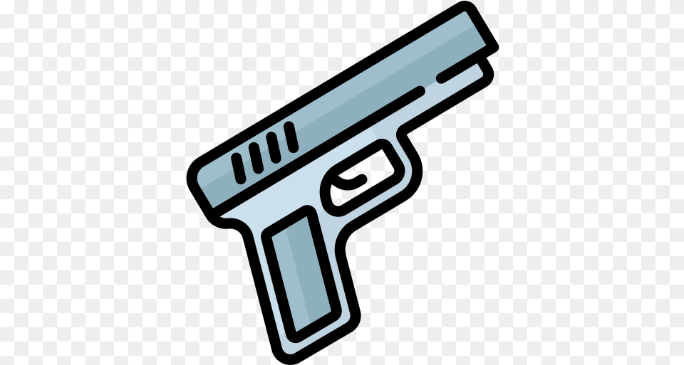 Icon Firearm, Gun, Handgun, Weapon, Disk Free Png Download