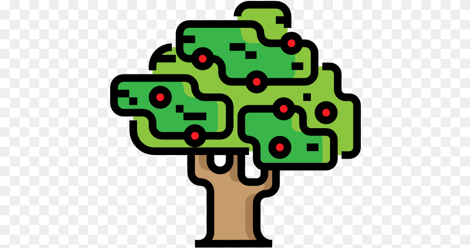 Free Icon Language, Green, Plant, Tree, Bulldozer Png Image