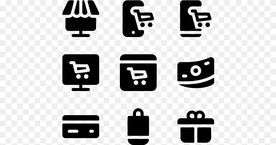 Icon Library, Gray Free Png