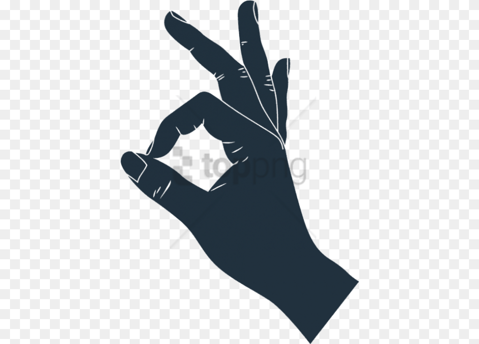 Icon Of A Hand Doing An Ok Sign Okay Hand Symbol, Clothing, Glove, Person, Body Part Free Transparent Png