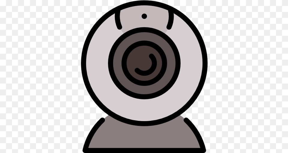 Icon Video Camera Dot, Electronics, Webcam Free Png