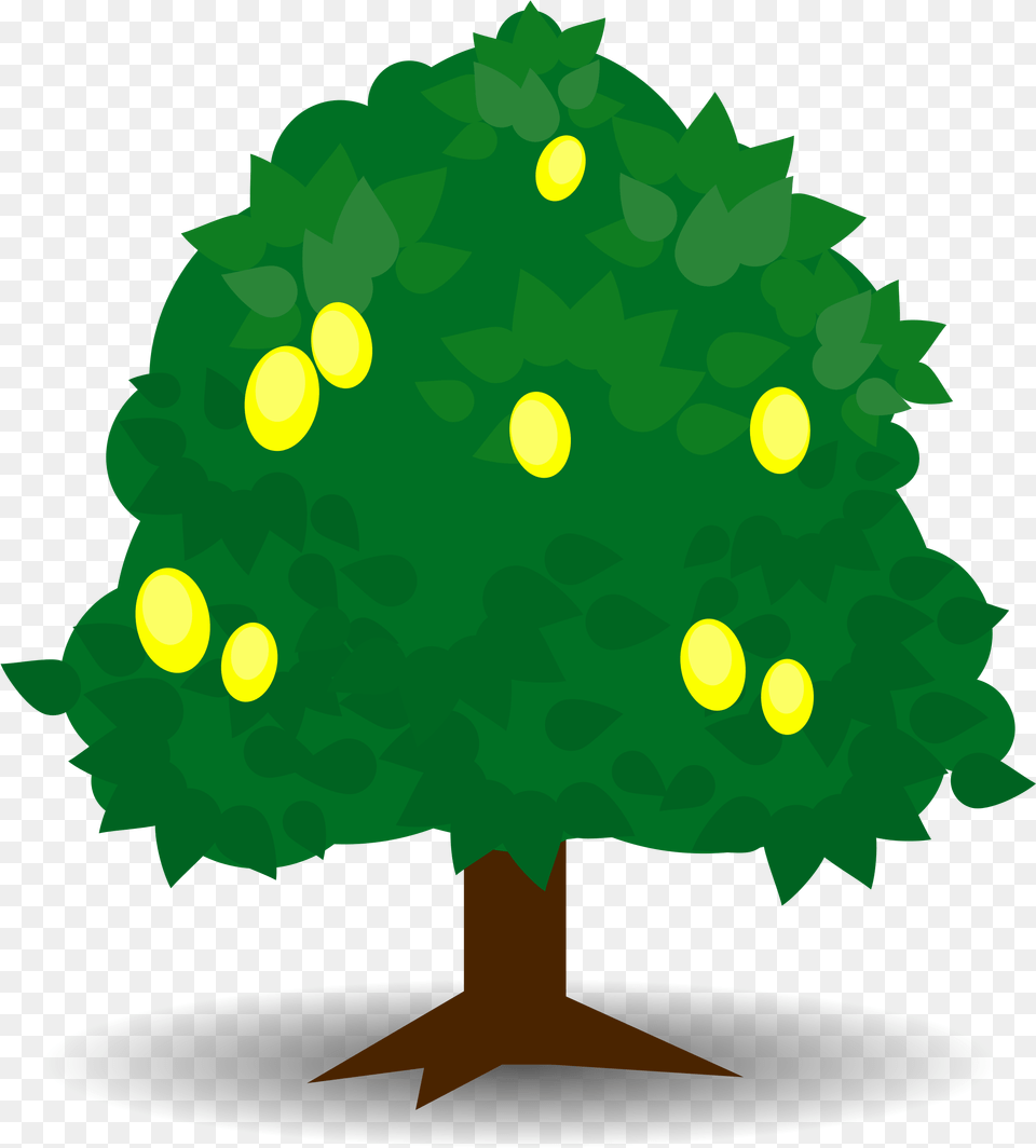 Icons Design Of Lemon Tree Mango Tree Clipart, Green, Plant, Vegetation, Lighting Free Png