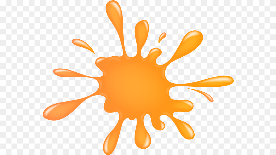 Free Icons Orange Paint Splat Clipart, Fire, Flame Png Image