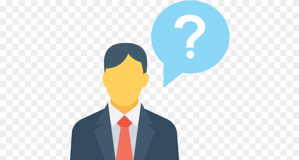 Free Icons Person Question Icon, Accessories, People, Tie, Formal Wear Png Image